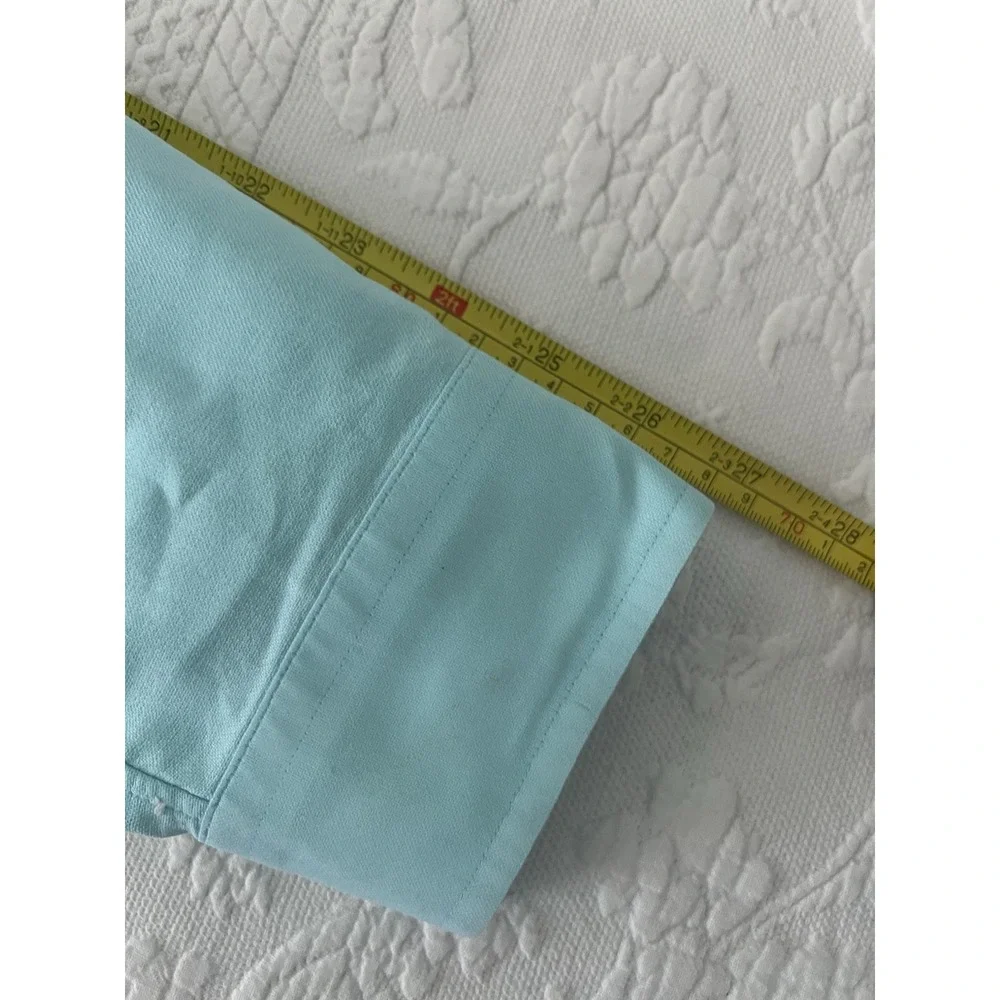 Lot Of 2 LARGE Polo Ralph Lauren Men's Cotton Oxford Button Down Shirts Aqua